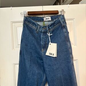 Women's Flat Blue Starch Jeans sz 24